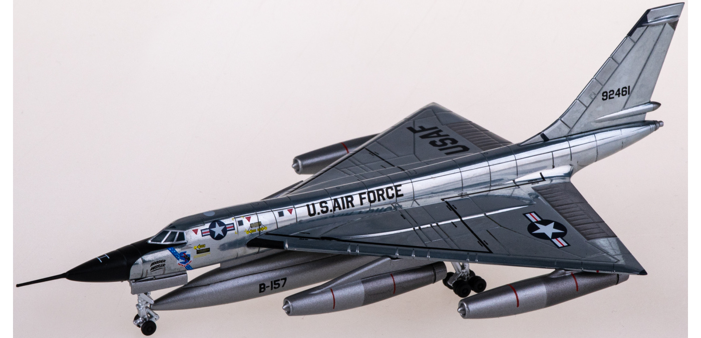 572736 USAF 美国空军 Convair B-58A Hustler 59-2461 Herpa 1:200 -飞机模型世界