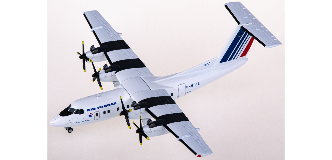 ミニカー　1/200 DHC-7 エールフランス “Ville de Paris” G-BRYA [HE572644] herpa wings 1/200 DHC-7 エールフランス “Ville de Paris” G