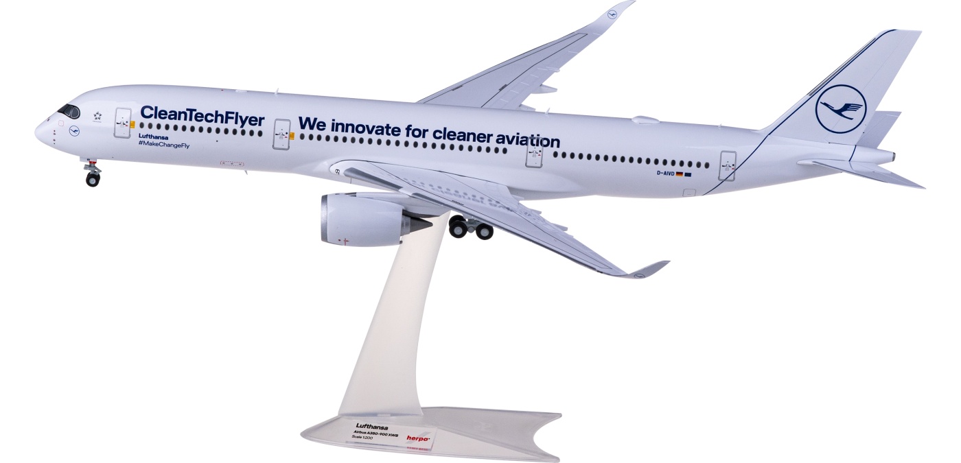 572460 Lufthansa 汉莎航空Airbus A350-900 D-AIVD Herpa 1:200