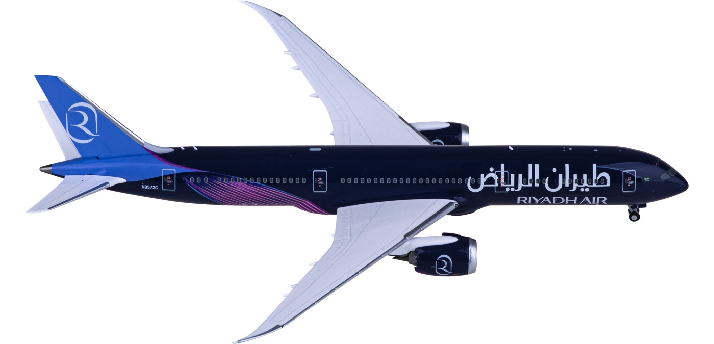 リヤド航空 787-9 N8572C 1/200 Riyadh Air Boeing 787-9 N8572C NG Model 55113 Scale 1:400