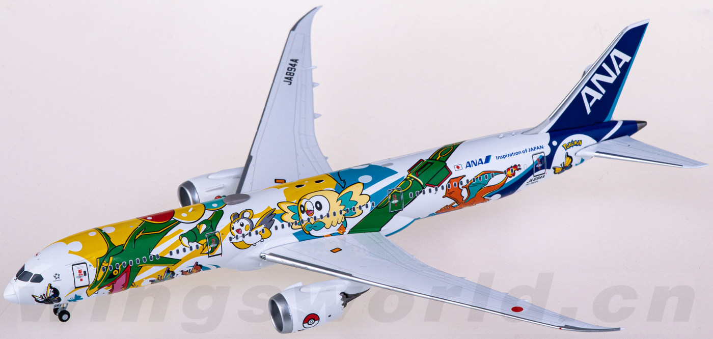 NG55110 ANA 全日空Boeing 787-9 JA894A NGmodels 1:400 -飞机模型世界