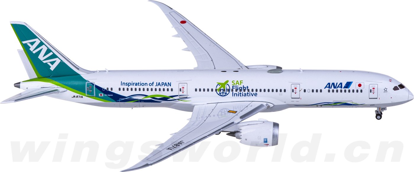 SA4014 ANA 全日空Boeing 787-9 Dreamliner JA871A JC Wings 1:400 