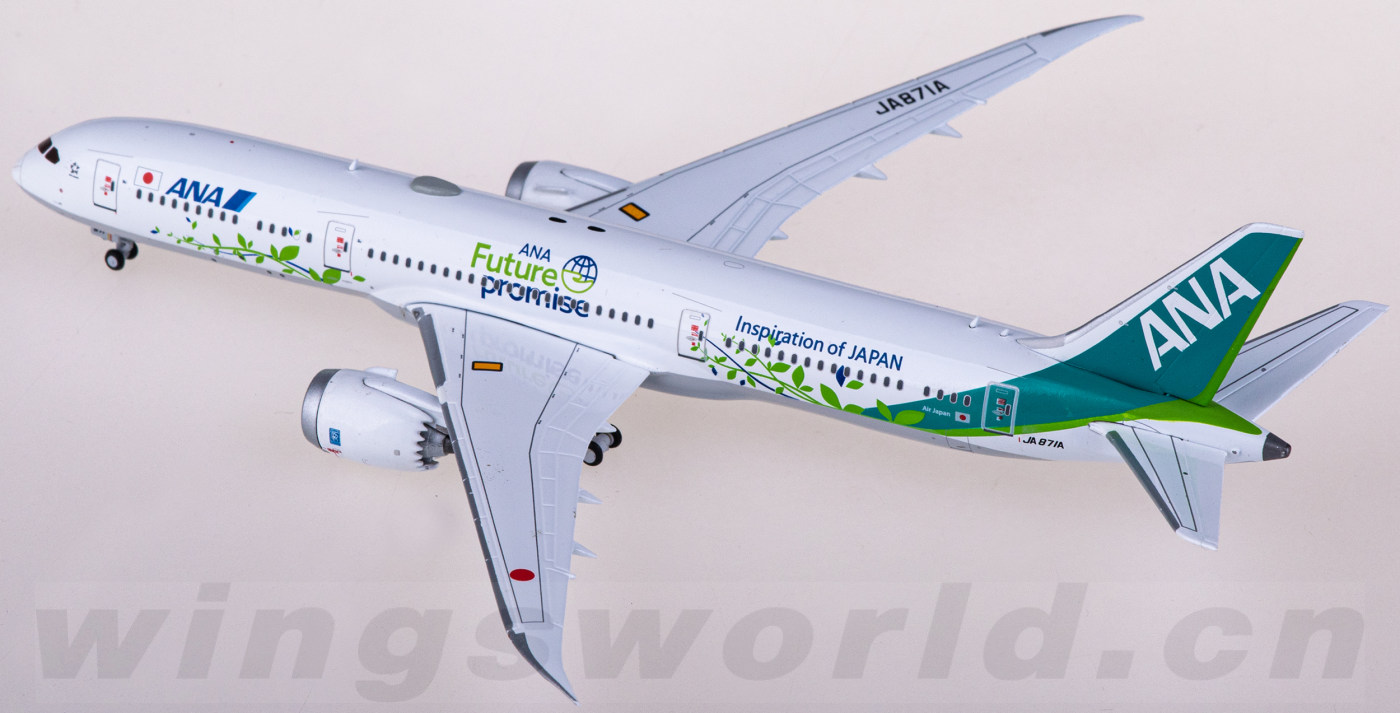 JC Wings 全日本空輸 ANA 1:400 B787-9 JA871A JC Wings for ANA for Boeing B787-9 JA871A Inspiration of