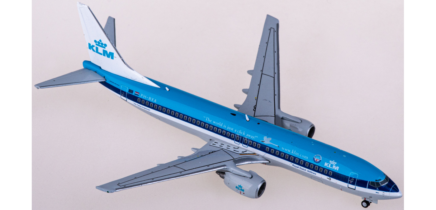 XX40001 KLM 荷兰皇家航空Boeing 737-800 PH-BXA JC Wings 1:400 -飞机 