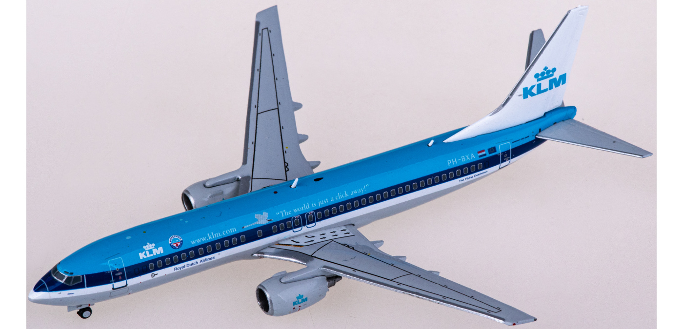 XX40001 KLM 荷兰皇家航空Boeing 737-800 PH-BXA JC Wings 1:400 -飞机 