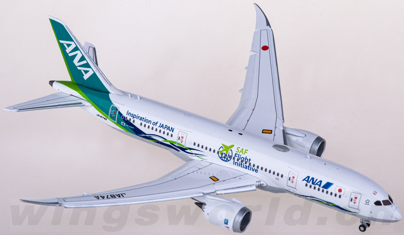 SA4018A ANA 全日空Boeing 787-8 Dreamliner JA874A 襟翼放下版