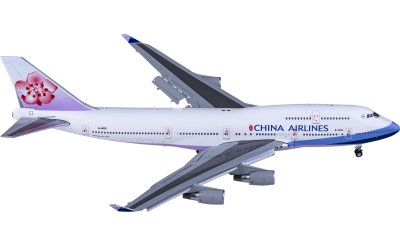 JC Wings 1:400 China Airlines 中华航空 Boeing 747-400 B-18212 襟翼放下版