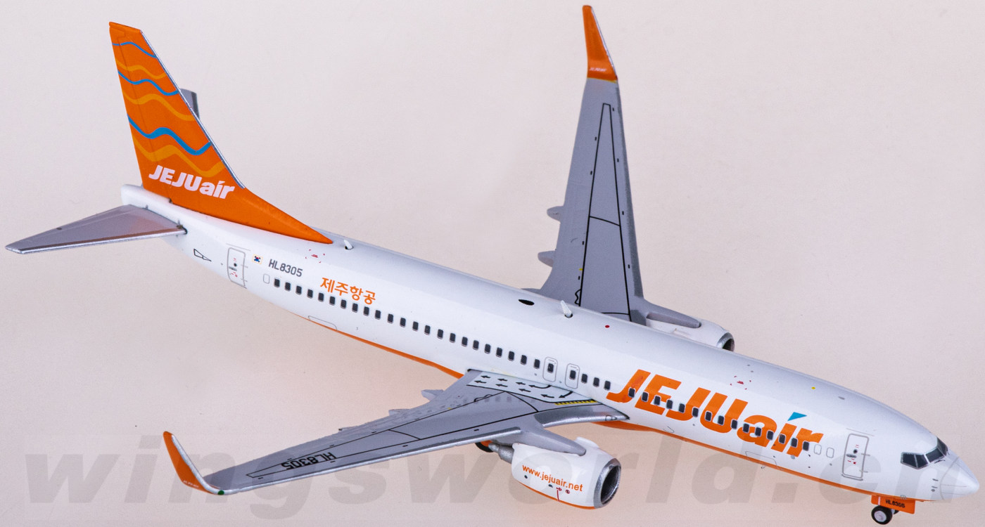 XX4197 Jeju Air 济州航空Boeing 737-800 HL8305 JC Wings 1:400