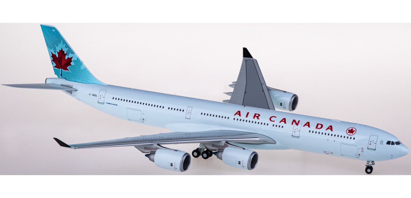 XX20211 Air Canada 加拿大航空Airbus A340-500 C-GKOL JC Wings