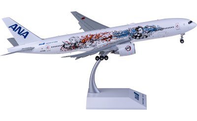 SA4015A ANA 全日空Boeing 777-200ER JA745A 襟翼放下版JC Wings 1:400