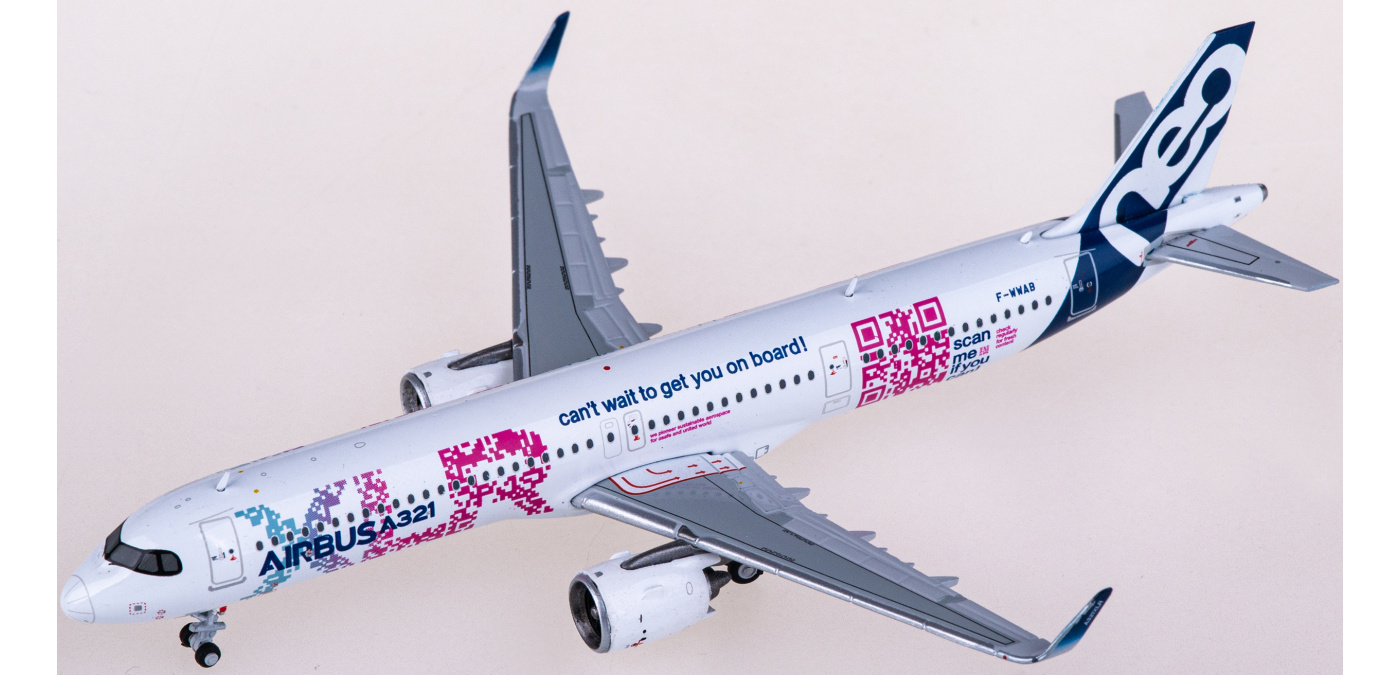 LH4338 Airbus A321neo F-WWAB JC Wings 1:400 -飞机模型世界