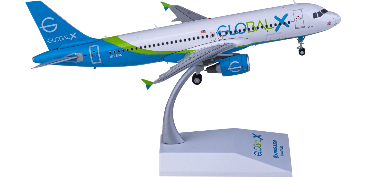 XX20334 Global X Airbus A320 N276GX JC Wings 1:200 -飞机模型世界