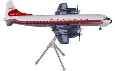 Western Airlines Lockheed L-188A Electra N7139C