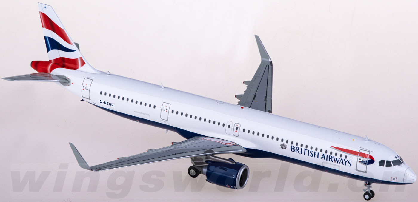 ミニカー　1/200 A321neo ブリティッシュ・エアウェイズ G-NEOR [G2BAW1128] Gemini200 British Airways A321neo G-NEOR G2BAW1128 1:200
