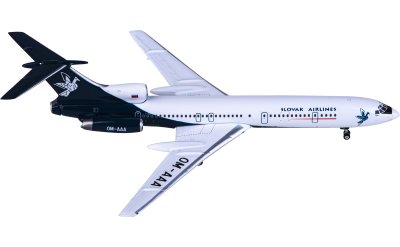 Phoenix 1:400 Slovak Airlines 斯洛伐克航空 Tupolev TU-154M OM-AAA