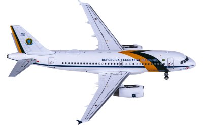 NGmodels 1:400 Brazilian Armed Forces 巴西空军 Airbus A319 VC-1A FAB2101