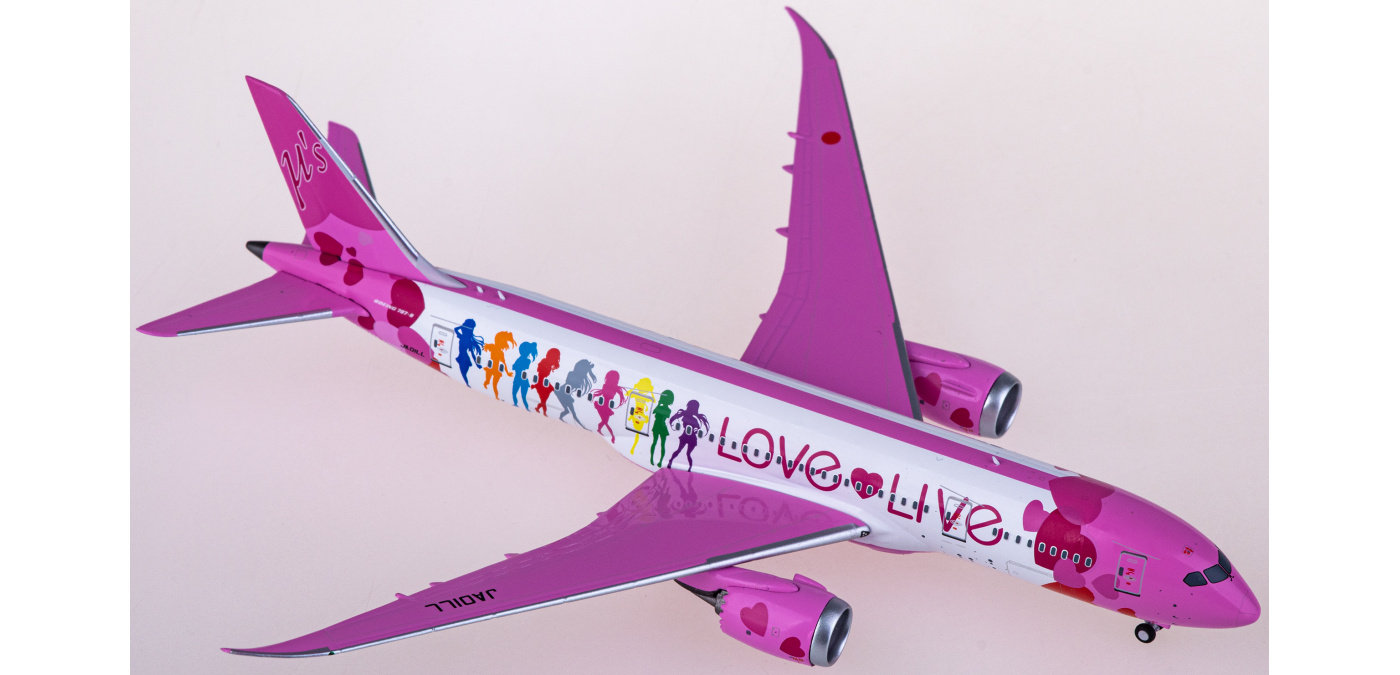 航空機・ヘリコプター NG Model 1:400 Love Live B787-8 JA01LL Love Live Boeing 787-8 JA01LL NG Model 59025 Scale 1:400
