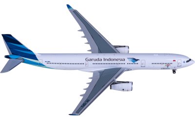 NGmodels 1:400 Garuda Indonesia 印度尼西亚鹰航 Airbus A330-300 PK-GPU