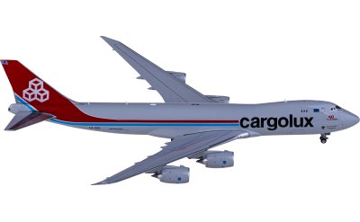 JC Wings 1:400 Cargolux 卢森堡货运航空 Boeing 747-8F LX-VCE