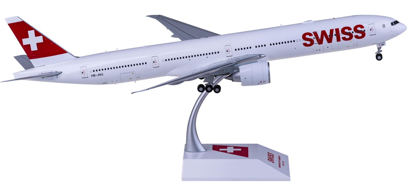 XX20039 Swiss 瑞士国际航空Boeing 777-300ER HB-JNG JC Wings 1:200 