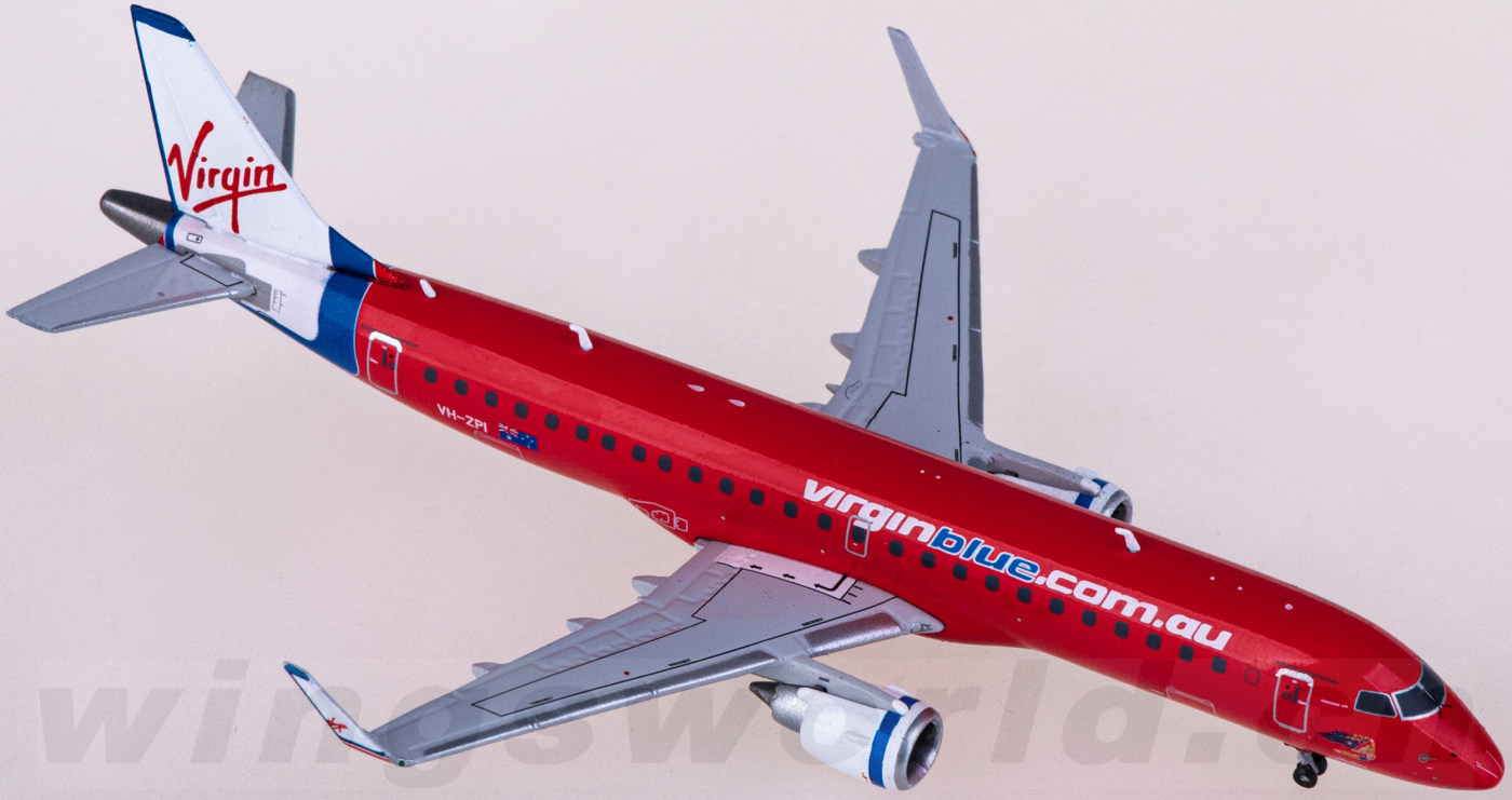 XX40126 Virgin Blue Embraer ERJ-190AR VH-ZPI JC Wings 1:400
