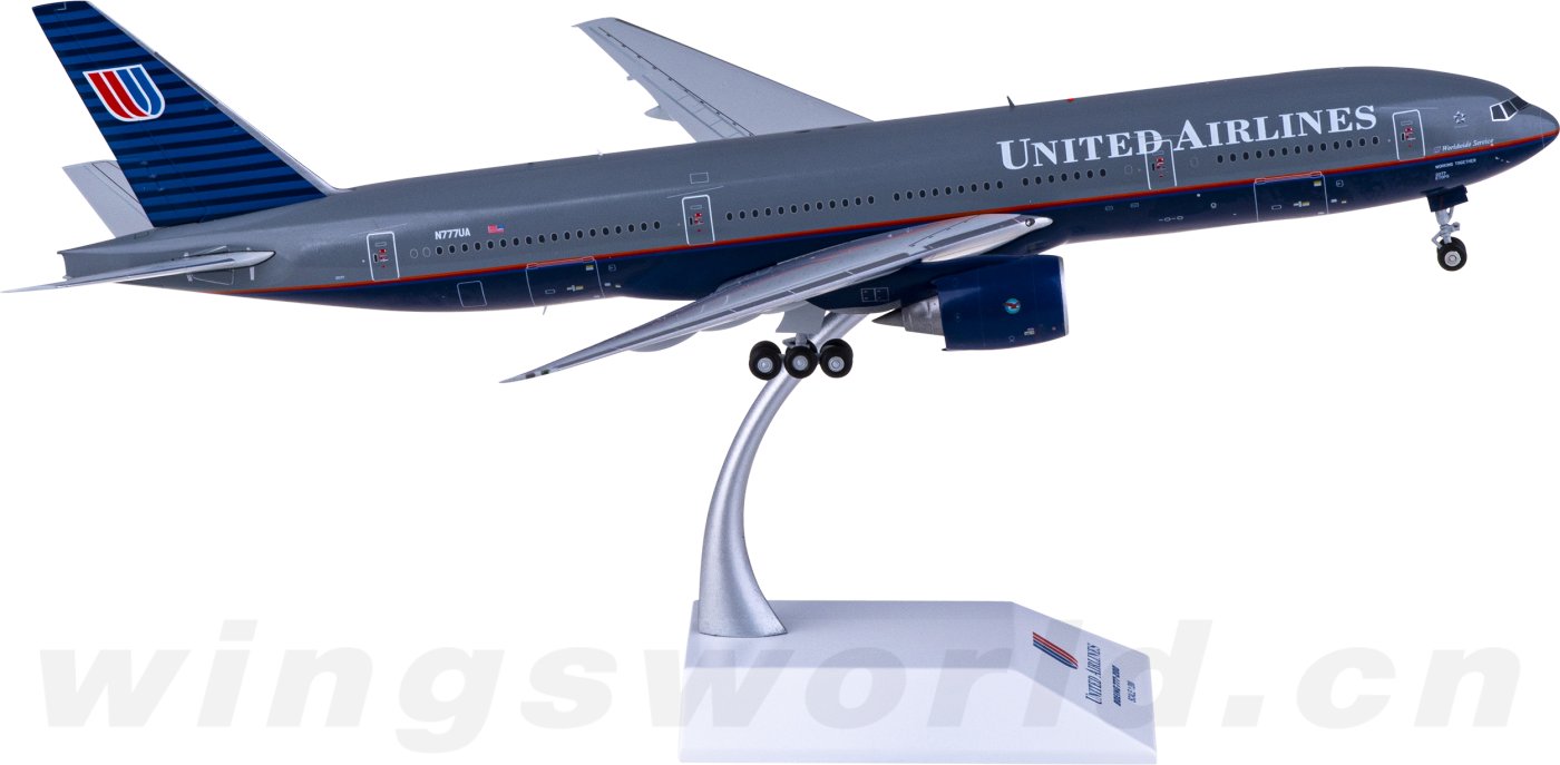 XX20155 United Airlines 美国联合航空Boeing 777-200 N777UA JC
