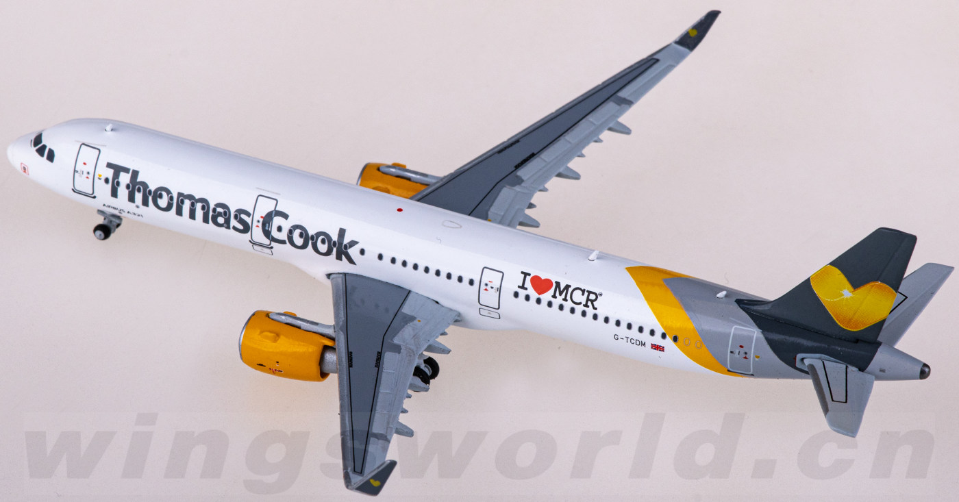 XX4431 Thomas Cook 托马斯·库克航空Airbus A321 G-TCDM JC