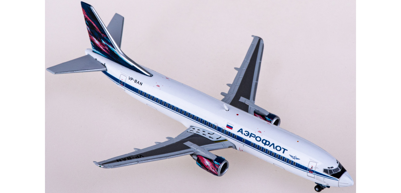 XX4978 Aeroflot 俄罗斯航空Boeing 737-400 VP-BAN JC Wings 1