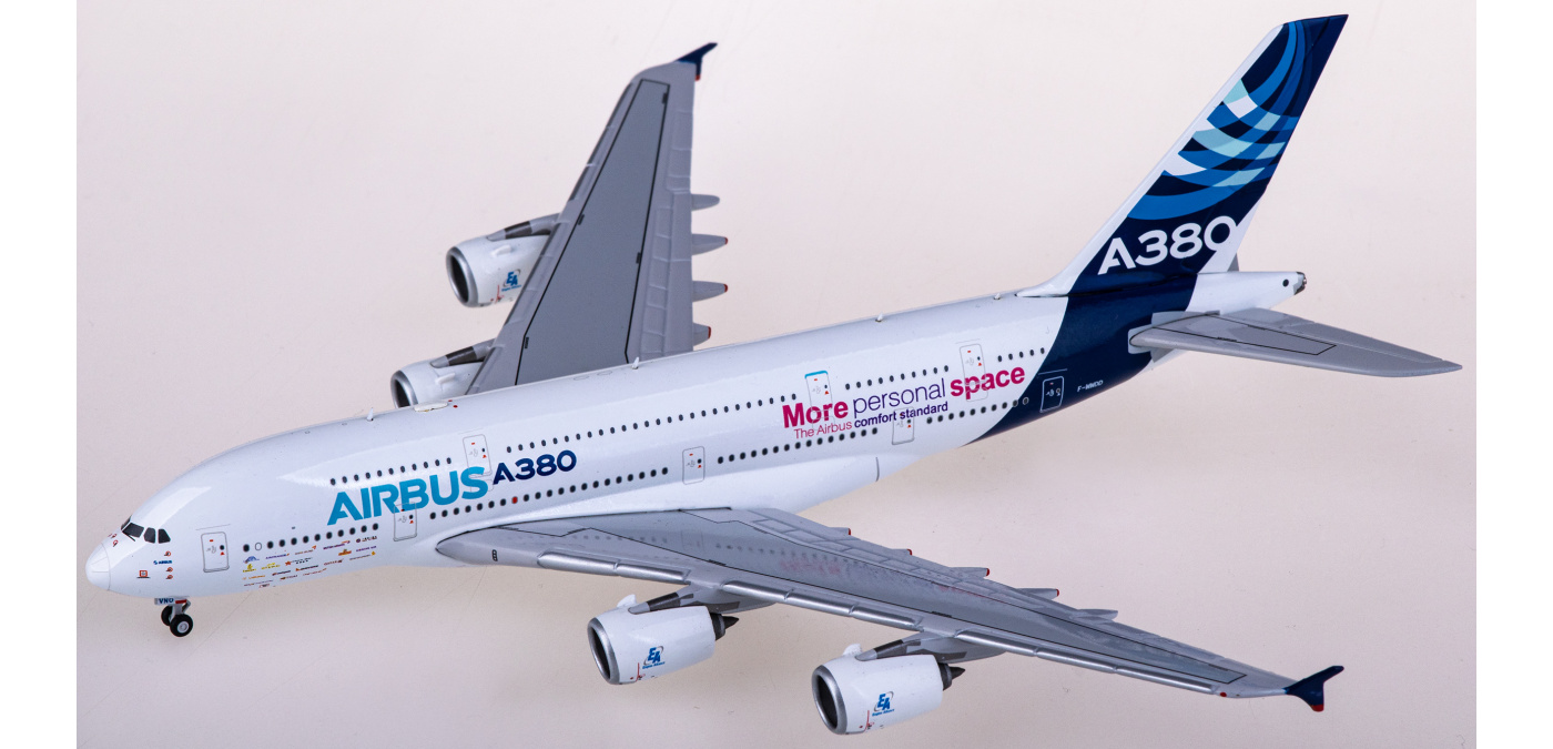 LH4152 Airbus 空中客车Airbus A380 F-WWDD JC Wings 1:400 -飞机模型世界