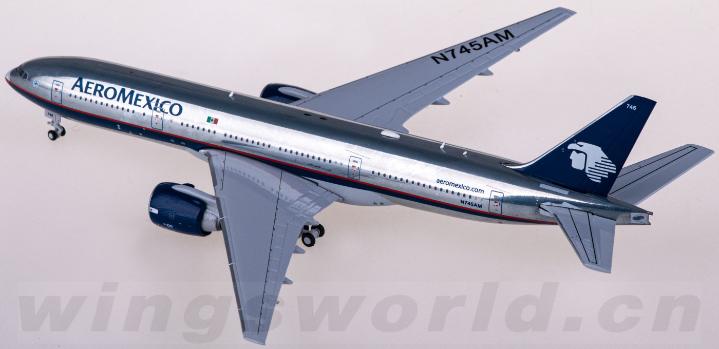 XX40025 Aeroméxico 墨西哥国际航空Boeing 777-200ER N745AM JC