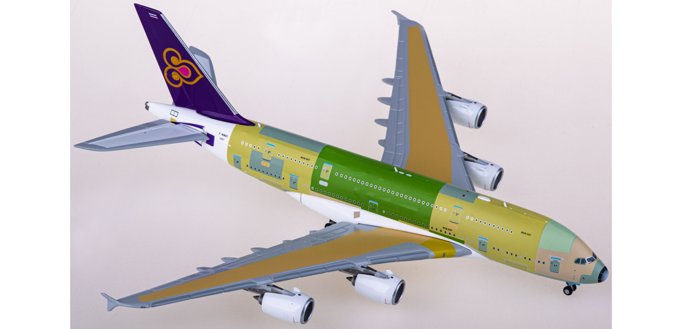 XX4470 Thai Airways 泰国国际航空Airbus A380 F-WWAO JC Wings 1:400