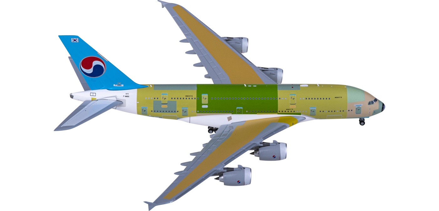 XX4472 Korean Air 大韩航空Airbus A380 F-WWSS JC Wings 1:400 -飞机 