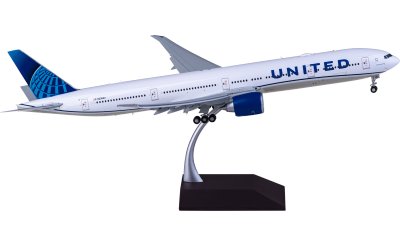 Geminijets 1:200 United Airlines 美国联合航空 Boeing 777-300 N2352U 襟翼放下版