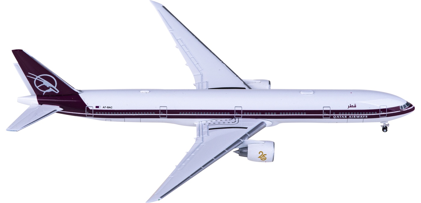 536561 Qatar 卡塔尔航空Boeing 777-300ER A7-BAC Herpa 1:500