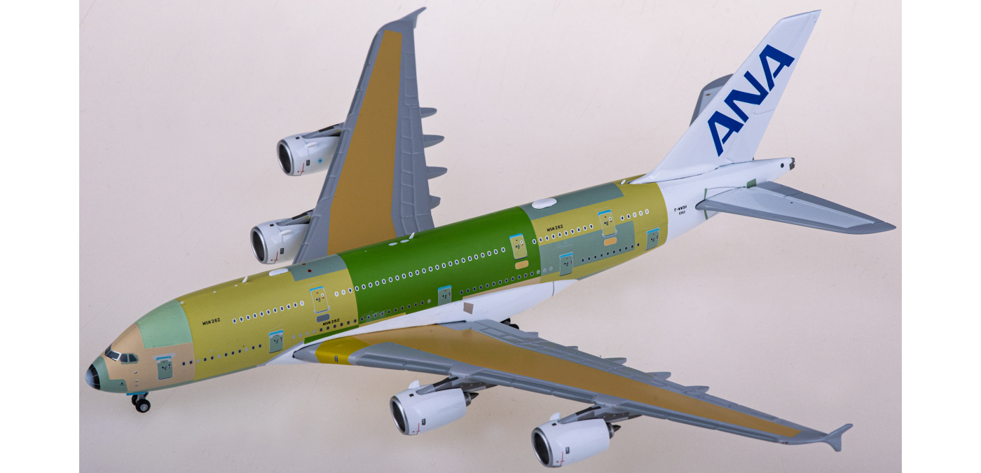 XX4474 ANA 全日空Airbus A380 F-WWSH JC Wings 1:400 -飞机模型世界