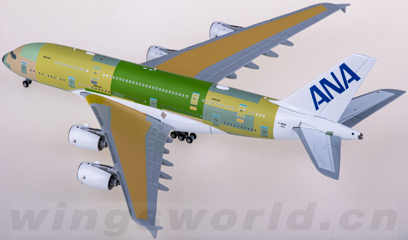 XX4474 ANA 全日空Airbus A380 F-WWSH JC Wings 1:400 -飞机模型世界