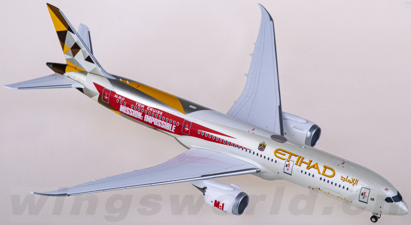 NG55117 Etihad Airways 阿提哈德航空Boeing 787-9 A6-BLO
