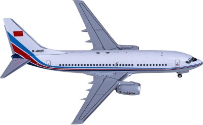 NGmodels 1:400 PLAAF 中国空军 Boeing 737-700 B-4025