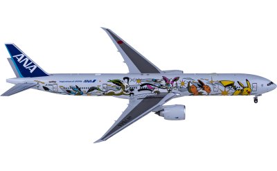 JC Wings ANA 全日空 B777-200ER JA741A 1/400 1/400 B777-200ER ANA HELLO 2020 JET フラップダウン JA741A