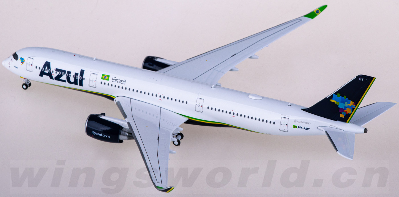 LH4324 Azul 蓝色巴西航空Airbus A350-900 PR-AOY JC Wings 1