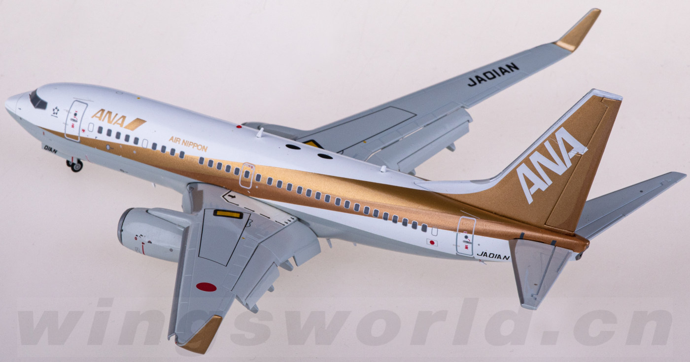 EW2737001A ANA 全日空Boeing 737-700 JA01AN JC Wings 1:200 -飞机 