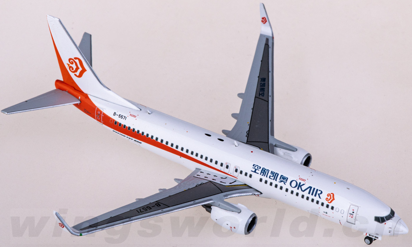 1/400 jc wings B737-800 奥凱航空 1/400 jc wings B737-800 奥凱航空