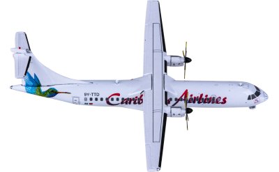 JC Wings 1:400 Caribbean Airlines 加勒比航空 ATR-72 9Y-TTD