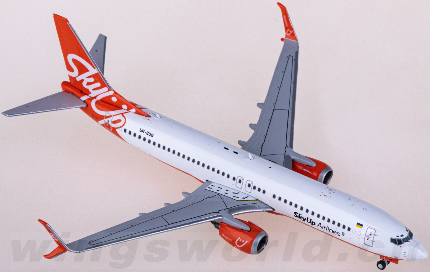 LH4310 SkyUp Airlines Boeing 737-800 UR-SQG JC Wings 1:400 -飞机