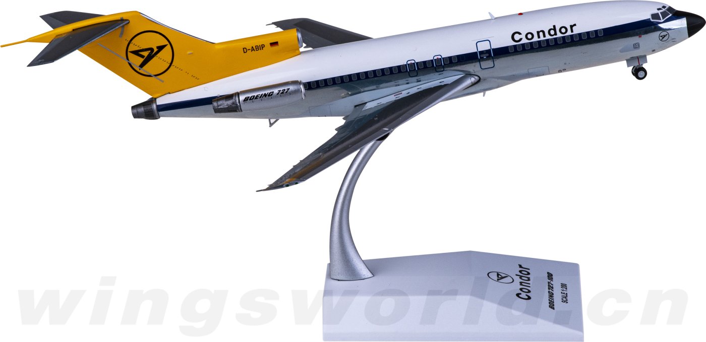 XX20161 Condor 神鹰航空Boeing 727-100 D-ABIP JC Wings 1:200 -飞机
