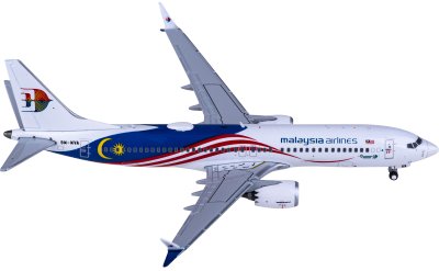 JC Wings 1:400 Malaysia Airlines 马来西亚航空 Boeing 737 MAX 8 9M-MVA