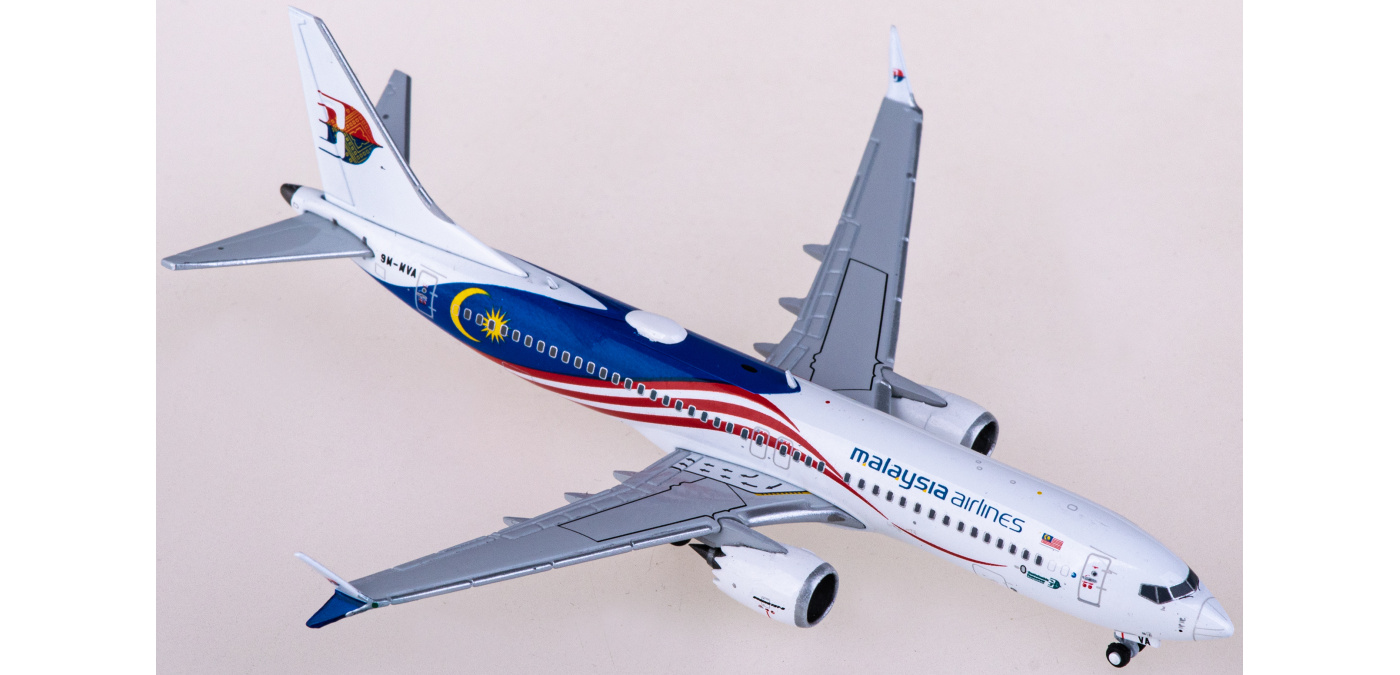 LH4359 Malaysia Airlines 马来西亚航空Boeing 737 MAX 8 9M-MVA JC