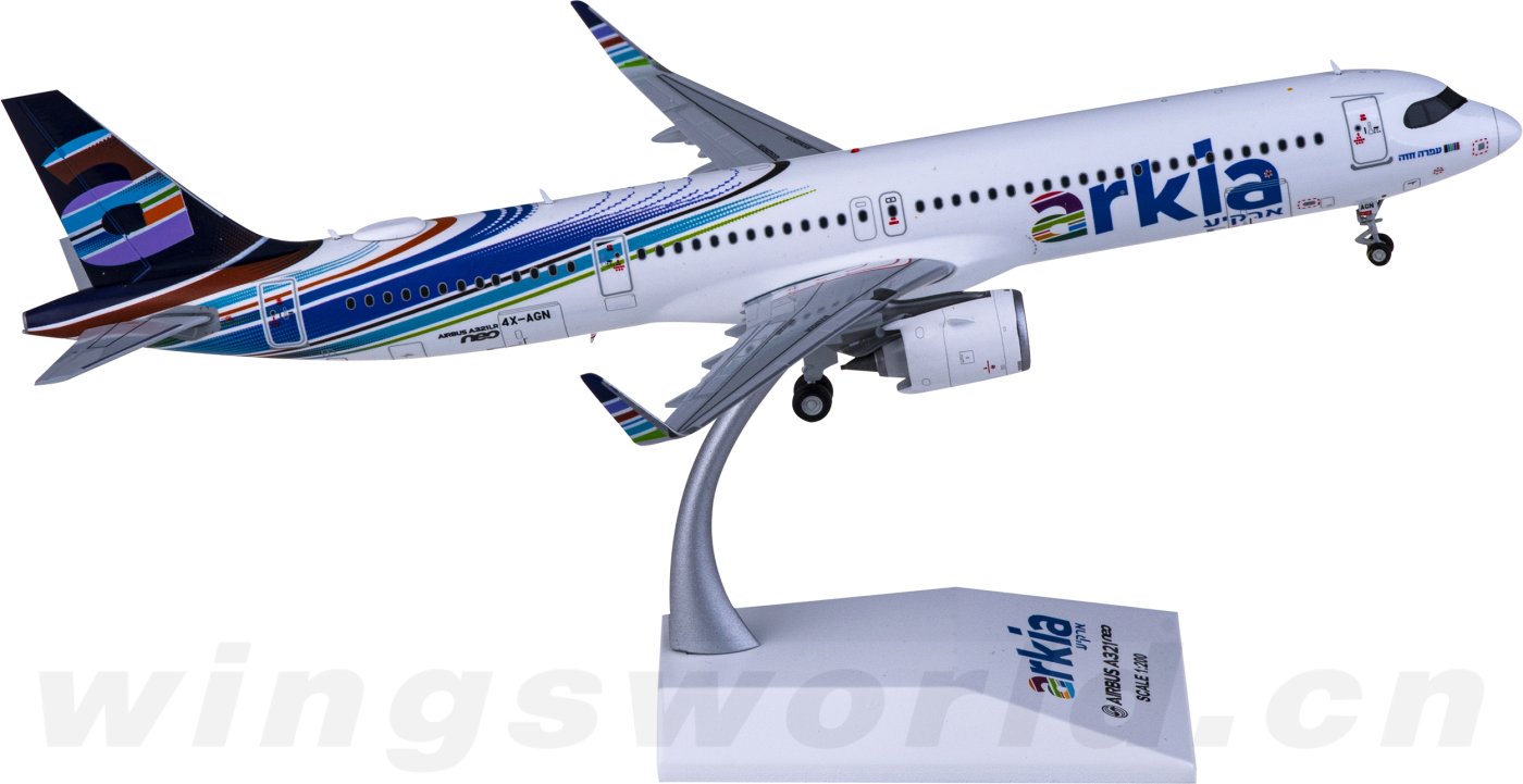 XX20042 Arkia 阿基亚以色列航空Airbus A321neo 4X-AGN JC Wings