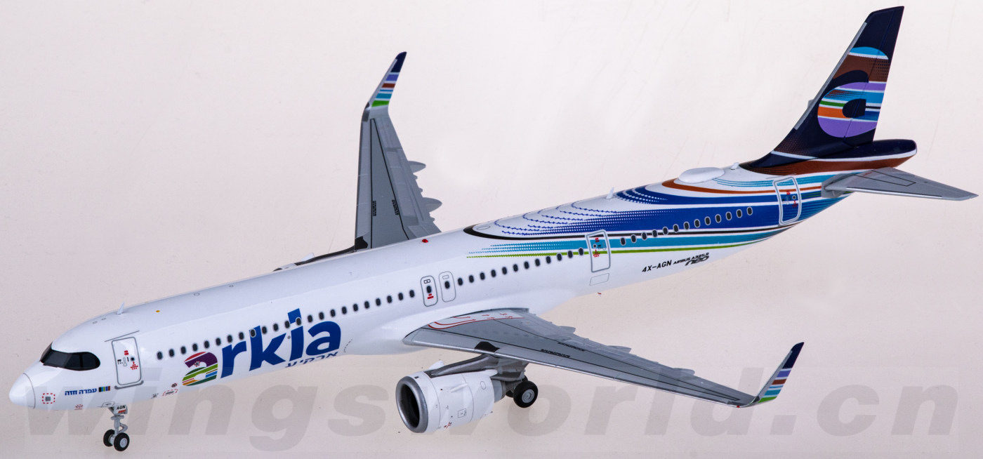 1/200 arkia A321航空機モデル Amazon | スケール飛行機モデル 1:200 アシアナ航空旅客機 A321