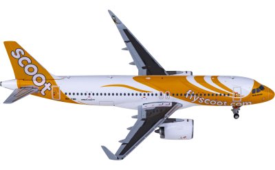 JC Wings 1:400 Scoot 酷航 Airbus A320neo 9V-TNB